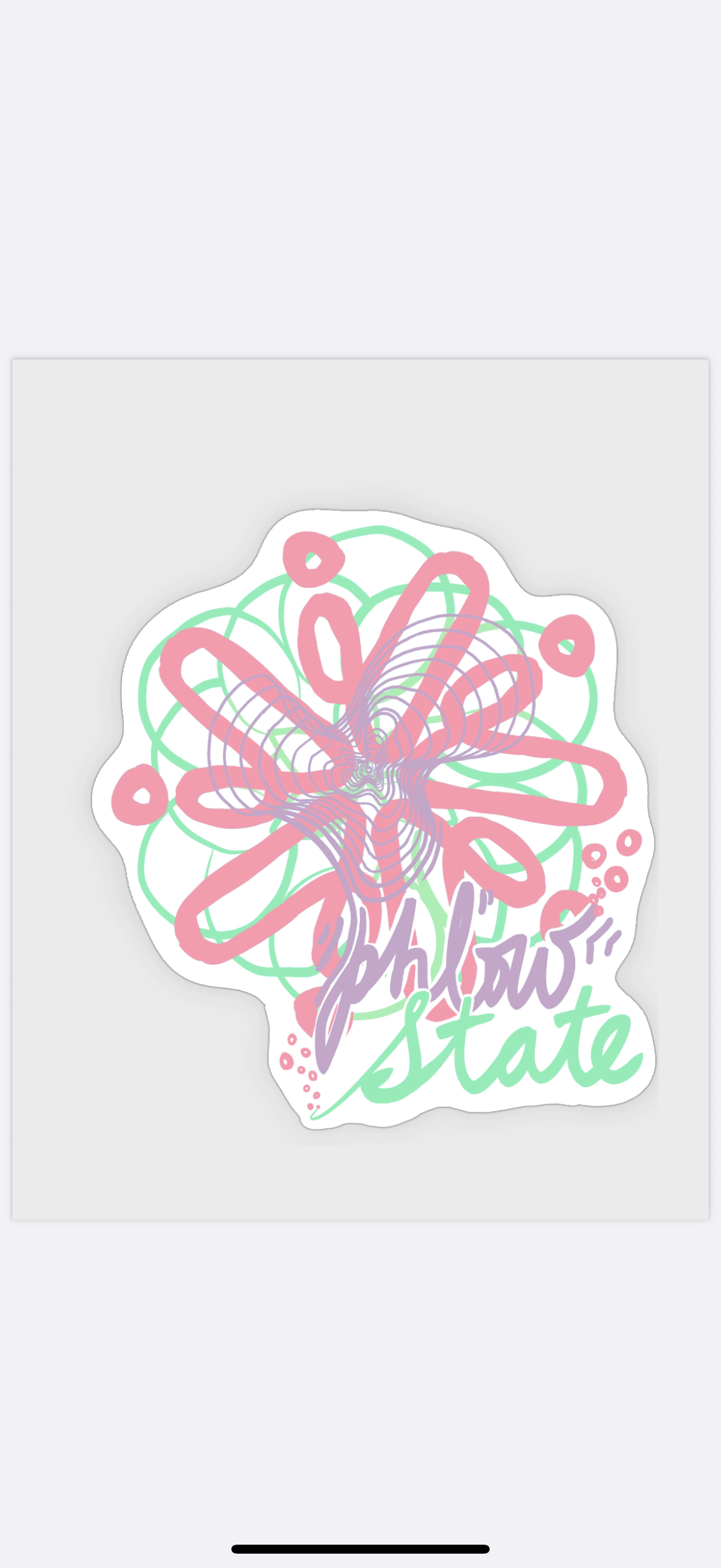 Phlow State Vinyl Sticker