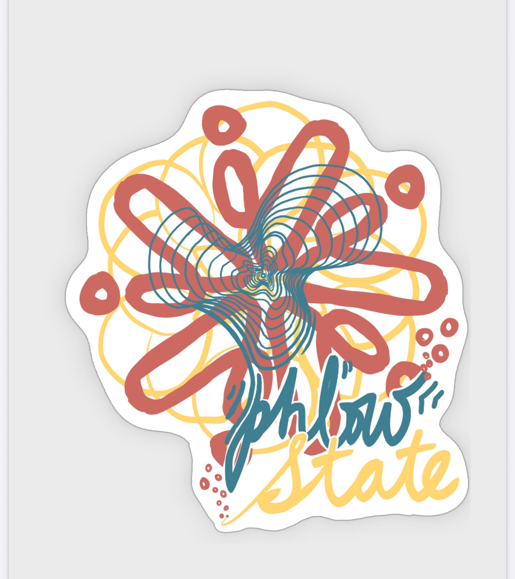 Phlow State Vinyl Sticker