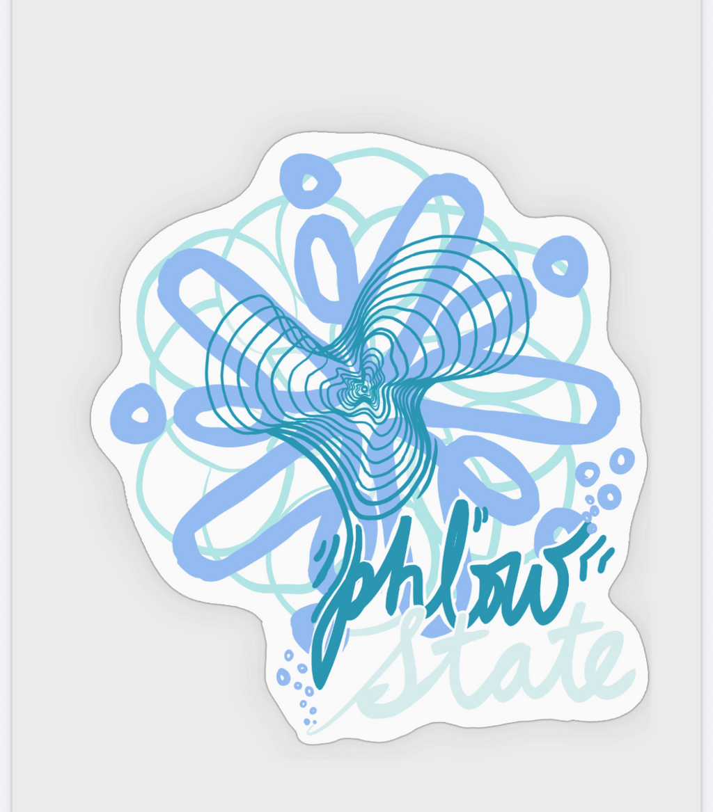 Phlow State Vinyl Sticker