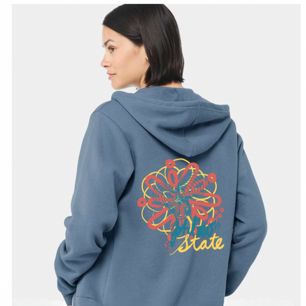 Phlow State Zip-Up Sweatshirt